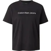 Calvin Klein Jeans T-shirt noir / blanc