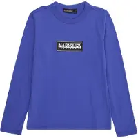Napapijri Chamois Long Sleeve T-shirt Bleu 8 Years Enfants