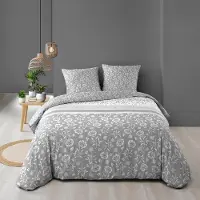 Douceur d'intérieur Parure 3 Pièces (240 x 220 cm) Flavie, 100% Coton