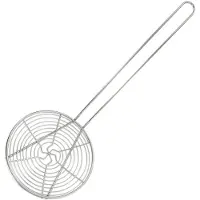 Fackelmann 0221650 Araignée De Cuisine, Araignée, Écumoire Inox, Écumoire, Acier Inoxydable, Argenté, 14 X 41 Cm