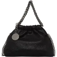 Stella McCartney sac à main en polyester noir