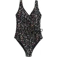 Next Maillot de bain modelant jade / rouge pastel / noir / blanc