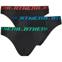 Athena Slips MY PETITS PRIX Pack de 4 hommes - Noir - EU XXL