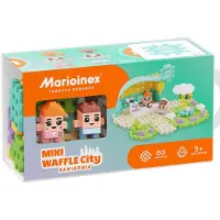 Marioinex Mini Gaufres - Café 80 Pièces