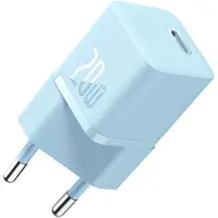 Baseus GaN5 20W Mini universel bleu AC Charge rapide Intérieur (CCGN050103)