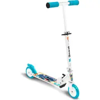 Disney Stitch Trottinette 2 roues Frein à pied pliable Blanc/Pétro Bleu