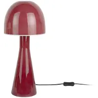 Leitmotiv - Lampe de table Bombin - Rose foncé - Ø20cm Lampe de table - Lampe de chevet, salon, chambre à coucher