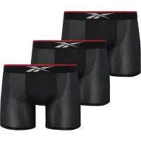 Reebok Boxers 'GLYNN' gris clair / rouge / noir