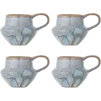 Creative Collection Ensemble de 4 mugs Bessie bleus