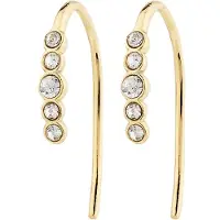 Pilgrim Boucles d'oreilles 'Jenni' or / transparent