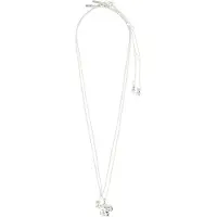 Pilgrim Chaîne 'Zhuri' argent / blanc perle