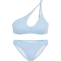 LASCANA Bikini bleu clair / blanc