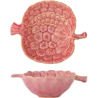 Bloomingville Ensemble de 6 bols Gideon rose