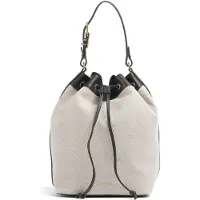 Ted Baker sac à épaule sac à épaule bandoulière Tashah Belt Detail Canvas Herringbone Shoulder Bag Brn-Choc beige