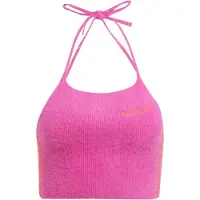 Adidas Originals Tops en tricot 'Fluffy Knitted Halter' orange / rose