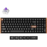 Keychron Clavier mécanique gamer K4 HE Special Edition - sans fil, format complet