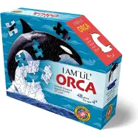MAD CAPP Puzzle Orque, 48 pièces, pour les enfants à partir de 4 ans