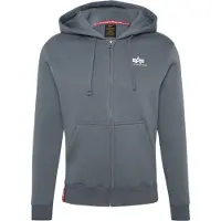 Alpha industries Basic Sl Full Zip Sweatshirt Bleu L Homme
