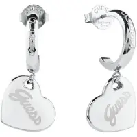 GUESS Vintage Earrings Argenté Femme