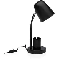 Versa Lampe de table noir 25 W