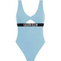 Calvin Klein Intense Power Fashion Swimsuit Bleu L Femme