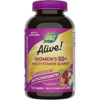 Nature'S Way , Alive! Multivitamine Gélifiée pour Femmes, Baies Mixtes, 130 Bonbons Gélifiés