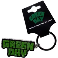 Green Day Band Logo Schlüsselanhänger, Multicolore