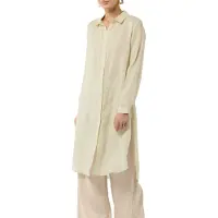 Comma Robe-chemise crème