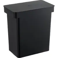 Yamazaki Poubelle Poubellecuisine étanche à l'air séparable 25L noir