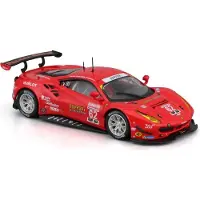 Bburago Véhicules Miniatures Die Cast 1/43 Ferrari Racing 488 Gte 2017 - Rouge