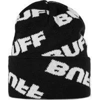 Buff Bonnet Buff Unisexe Knitted Hat Hido Black