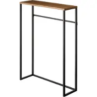 Yamazaki Console d'entrée en bois et métal Tower