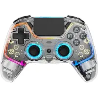 Deltaco PS4/PC Controller wireless/BT transparent