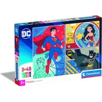 Clementoni Puzzle DC Comics 3x48 Teile