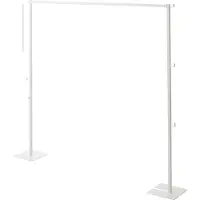 Yamazaki Séchoir à linge pliable 175 x 160 cm Métal blanc