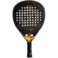 Black Crown Patron Gold Padel Racket Doré 355-370 gr