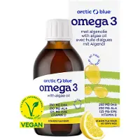 Arctic Blue Algues Végétales Oméga-3 150 ml (250 mg DHA, 125 mg EPA, ALA)