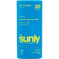 ATTITUDE Sunly Kids Sunscreen Stick crème solaire minérale en stick pour enfant SPF 30 60 g
