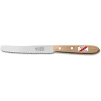 Robert Herder couteau à steak straight classic hêtre rouge Inox