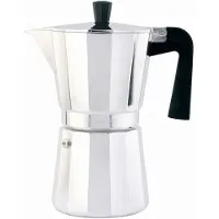 Oroley Cafetière Vitro 3 Tasses Aluminium, 3 Tasses, Non Induction -