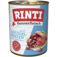 Rinti Kennerfleisch Poultry hearts - cœurs de volaille - 12 x 800 g