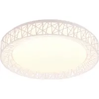 TRIO Plafonnier blanc Cluster Ø48cm