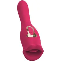 You2Toys - Vibromasseur 2‑en‑1 à langue (rose)