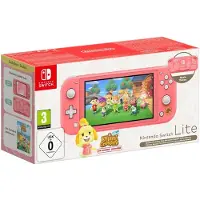 Nintendo Switch Lite Rose Édition Spéciale Animal Crossing New Horizons
