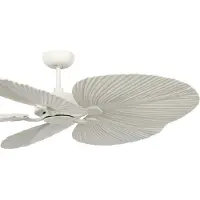 Beacon Éventail de style indonésien Bali 52 Ø 132cm - bois
