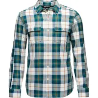 Black Diamond Project Twill Long Sleeve Shirt Vert M Homme