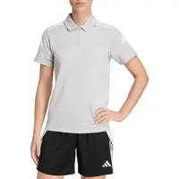 Adidas Squadra 25 Cotton Short Sleeve Polo Gris XS / Regular Femme