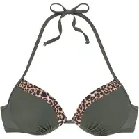 LASCANA Hauts de bikini beige / marron / olive