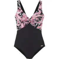 Sunseeker Maillot de bain bleu clair / rose / noir / blanc