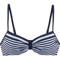 LASCANA Hauts de bikini marine / blanc